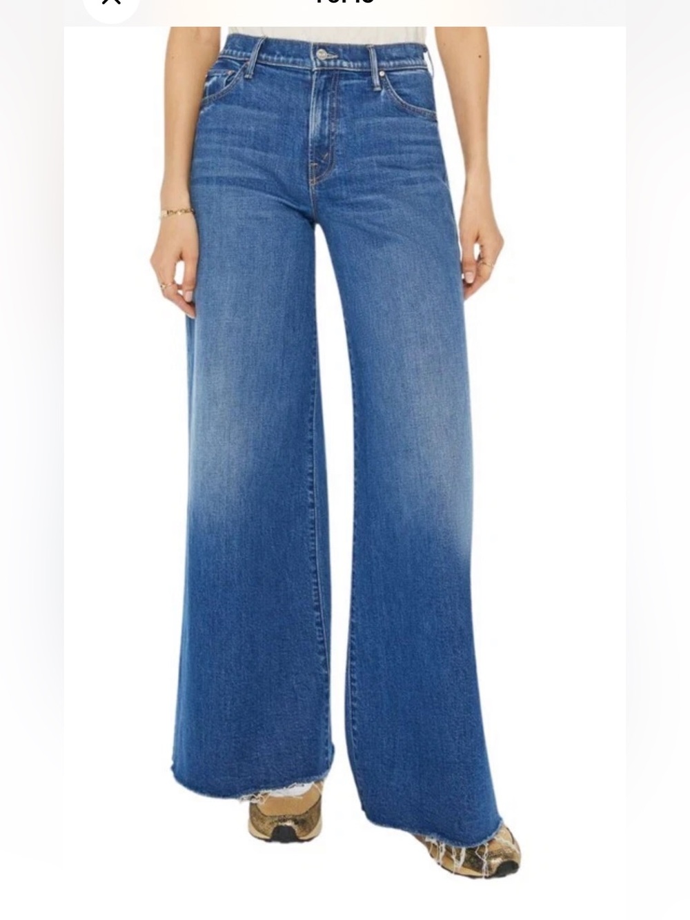 Nwt Mother Mother The Swisher Sneak Fray Jeans Punch Buggy 27